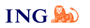 ING Bank logosu, logoda turuncu aslan var.