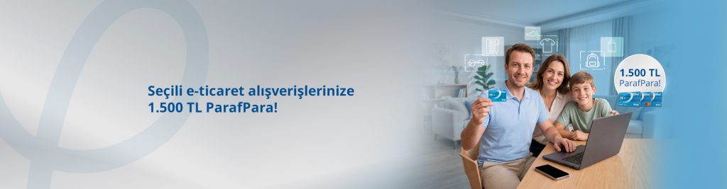 Paraf'a ait 1500 TL ödül kampanyası görseli